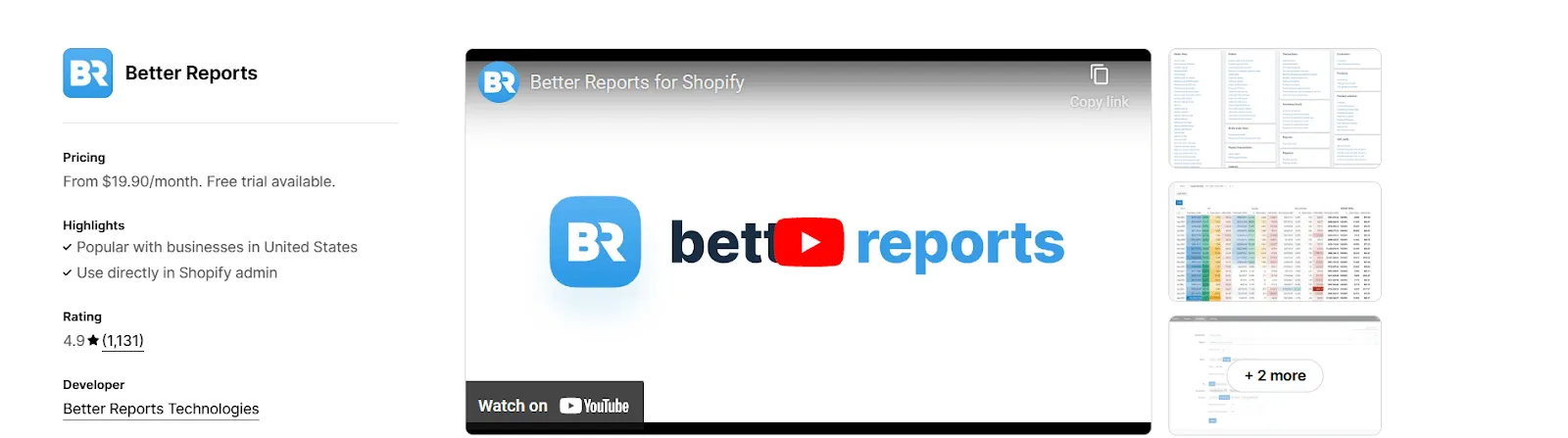 Better Reports